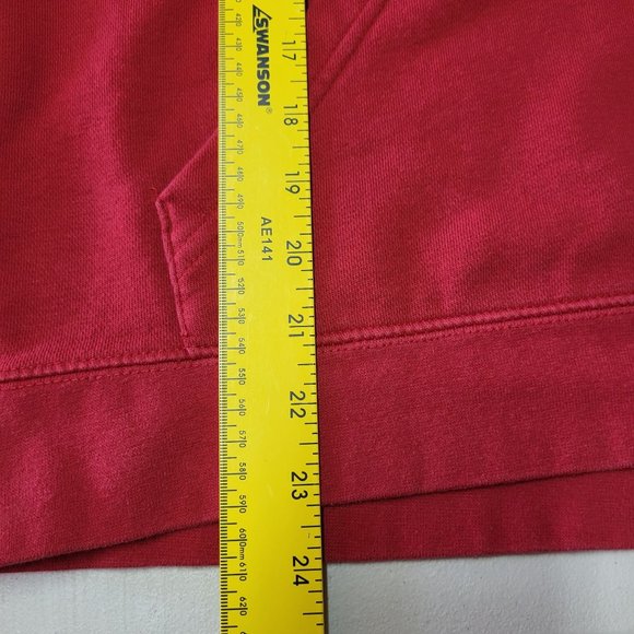 Majestic NFL Football Atlanta Falcons Hoodie Sweatshirt Red Size Medium - Picture 12 of 12